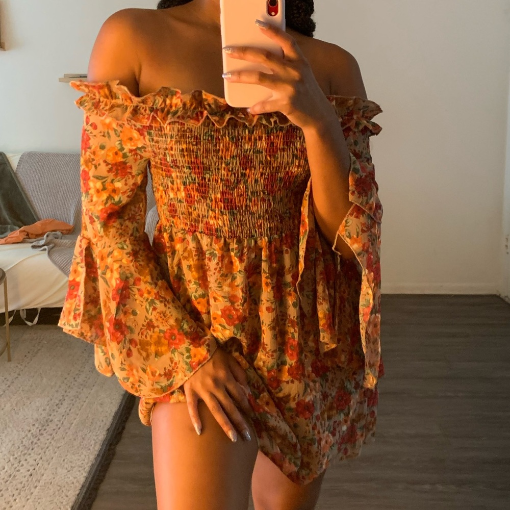 Floral light and airy dress